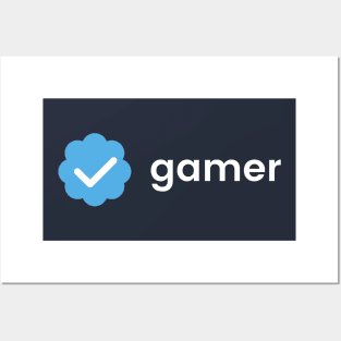 Verified Check - Verified Gamer Posters and Art